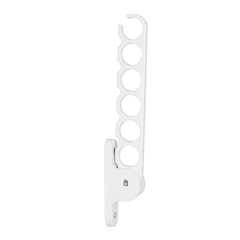 Spectrum 35000 Diversified Wall Mount Hanger Holder Closet Organizer, White