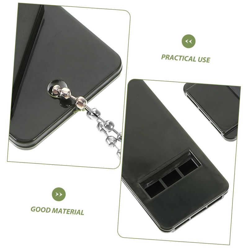 KOMBIUDA Emergency Survival Whistle Set 10pcs High Frequency Safety Whistles