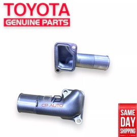 Toyota 91 - 95 TOYOTA 4RUNNER 3.0L ENGINE COOLANT RADIATOR WATER OUTLET HOUSING OEM NEW
