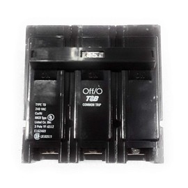 TB315 T&B 3 Pole 15Amp 240VAC PO Circuit Breaker