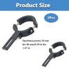 Pack of 2 Mounting Brackets for Motorcycle Headlights, 38-60 mm