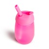 Munchkin Simple Clean Straw Cup, Pink, 10 oz Capacity