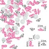 Fyeoxle 100PCS Western Cowgirl Confetti Let's Go Girls Table Confetti