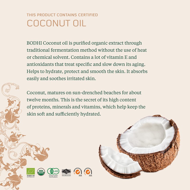 BODHI® Natural Lip Balm Coconut and Mint 12 g Fresh