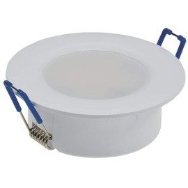 ChiliTec LED Recessed Spotlight for Bathroom Kitchen IP44-5 Watt 230 V 460 Lumen Recessed Spotlight Lighting for Wet Rooms Light Warm White