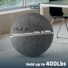 Yes4All Exercise Office, 400lbs Capacity Anti-Burst Yoga Weight Self-Standing Sitting