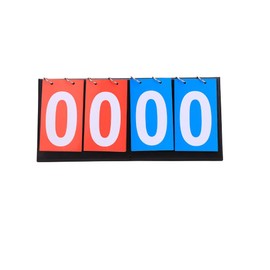 4 Digit Scoreboard for Table Tennis Basketball Baseball Waterproof Foldable with Timer Easy to Read Portable Sports Counter