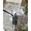 ENJOYING Dog Umbrella Small Breed, Clear Pet Umbrella Leash for