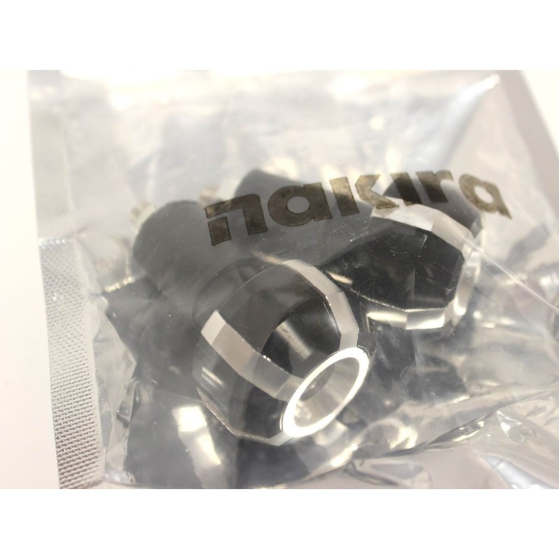 nakira 429 Grip Bar End for Motorcycles (Silver)