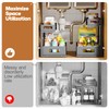2-Pack Under Sink Organizers and Storage,2-Tier L Shape Pull Out