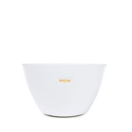 Keith Brymer Jones - Word Range - Ceramic Medium Bowl - Enjoy - 500ml