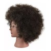 FUAI Maniqui Cabeza Cabello Natural Negro 22 Cm Fuai