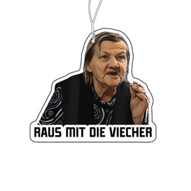2 x Karin Ritter Air Freshener Car Funny Meme, Car Fragrance Dispenser, Car Tuning, Car Air Freshener, Fragrance Pendant