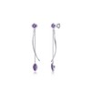 PHNIBIRD Amethyst Dangle Earring