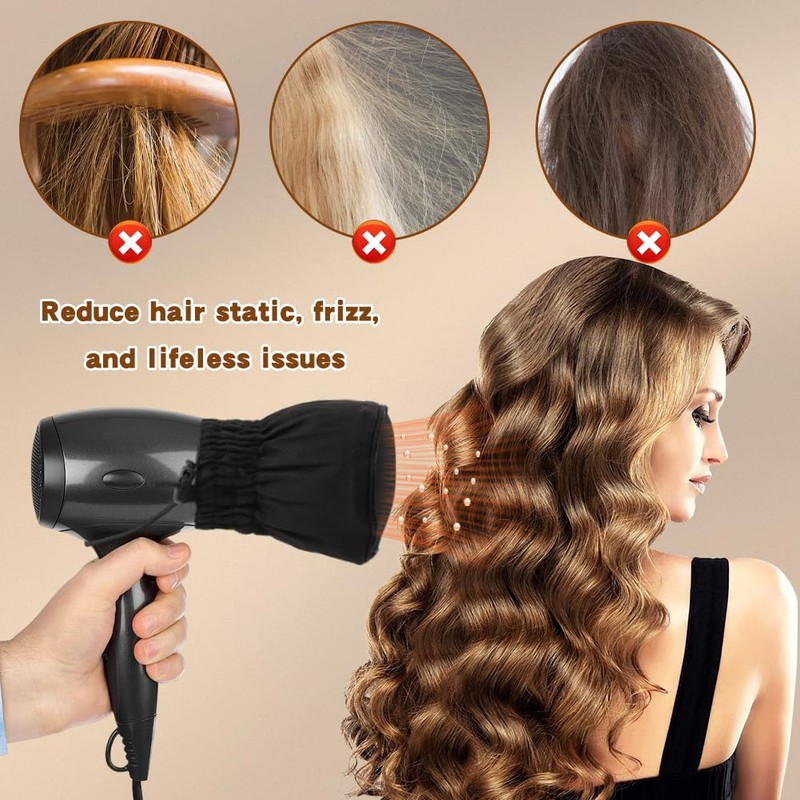 Hair Dryer Diffuser Sock Universal Difuser Cap for Hair Dryer