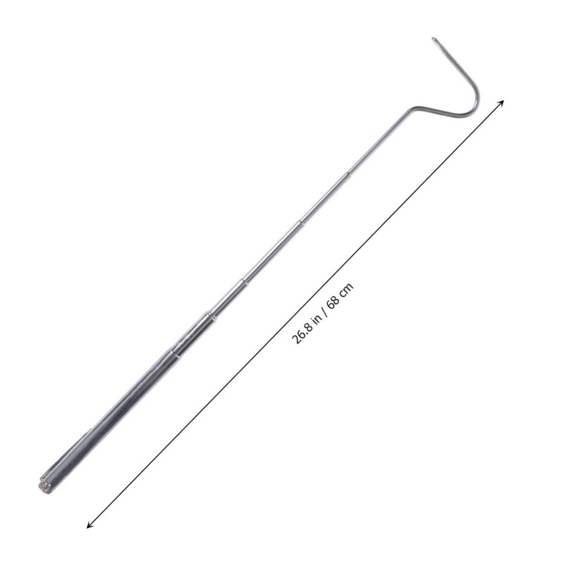 WOONEKY Professional Reptile Tool Snake Hooks Grabbers 68cm Retractable Snake