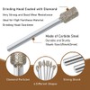 SZYUNQ Stone Carving Set Polishing Diamond Burrs, Rotary Tools Accessories