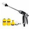 Pressure Washer Nozzle, Long Metal Extension Pole, Ergonomic Non-Slip Handle,