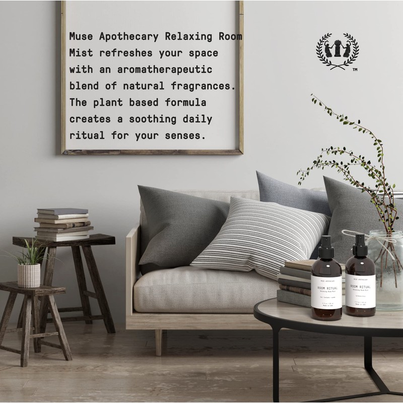 Muse Apothecary Room Ritual - Aromatic and Relaxing Room Mist,