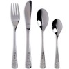 Amefa KB025 Children's Cutlery Set Teddy 4-Piece Set Including Engraving