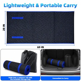 Magic Rolling Creeper Mat, 60x28 IN Mechanic Mat for Low Clearance