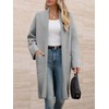 Saodimallsu Womens Long Cardigans Oversized Chunky Knit Coatigan Fall Trendy