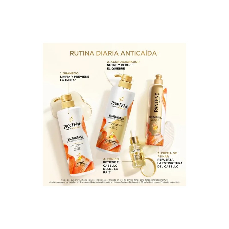 Shampoo Pantene Pro Miracle Anticaída Biotinamina 510ml