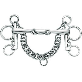 Sprenger 4212614556 Pelham Double Broken, Stainless Steel, 56