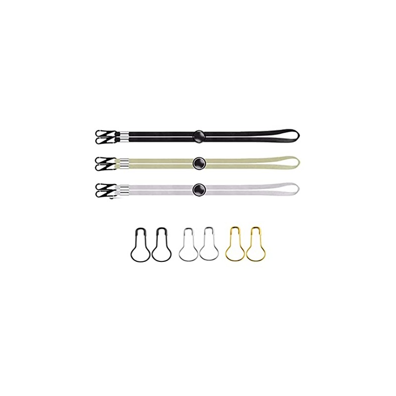 Hat Straps, Hat Straps, 3 x Safety Pins, Set of