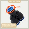 Bwintech 10 Pcs 6mm 3 Way Y Splitter Push in