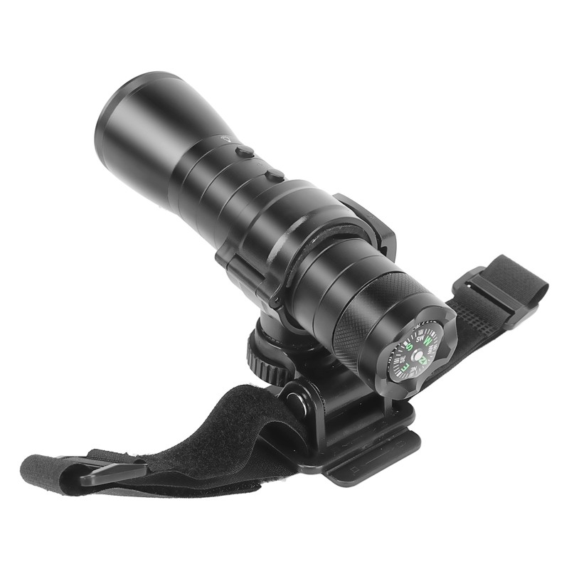 Motorcycle Helmet Camera 1080P HD Sports Action Camera Flashlight Shaped