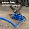 Poppstar PVC Air Line Hose 6/12mm, 5m Long, Quick Coupling