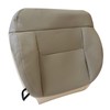 SecosAutoparts Front Passenger Side Bottom Replacement Seat Cover Leather Tan