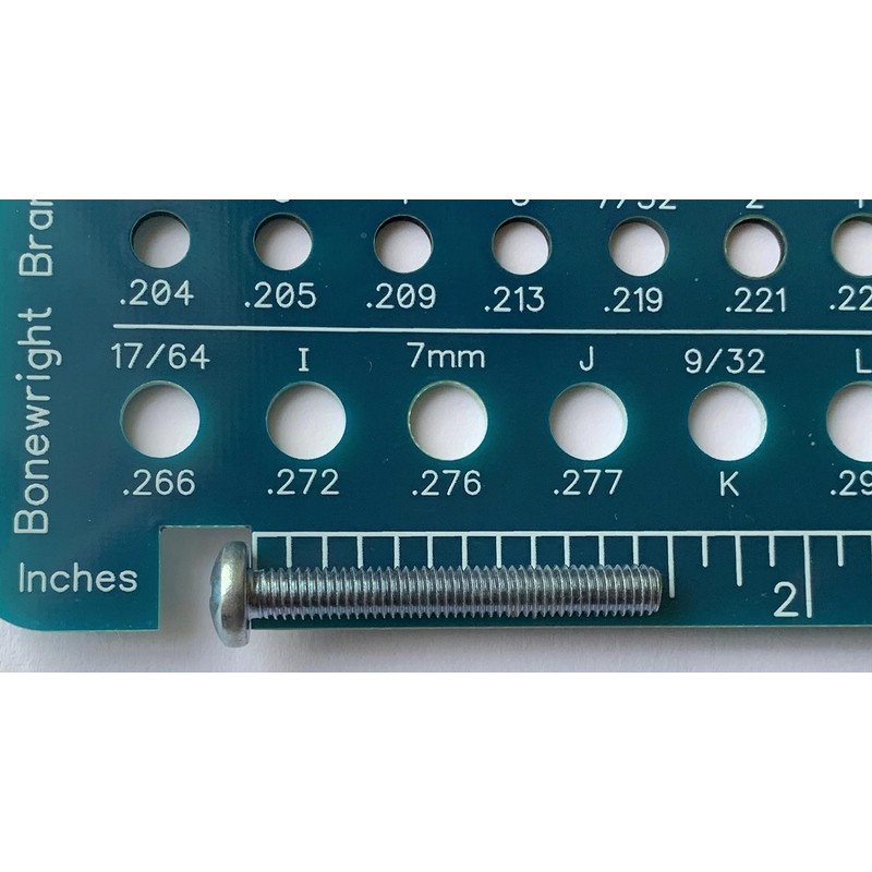Holistic Drill Bit Gauge - 3 Drill Bit Gauges in