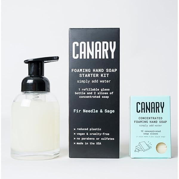 Canary Foaming Hand Soap Bars Kit - Refillable Zero Waste