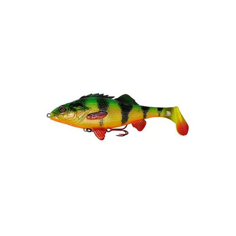 Savage Gear 4D Perch Shad 12.5cm 25g SS 02-Firetiger