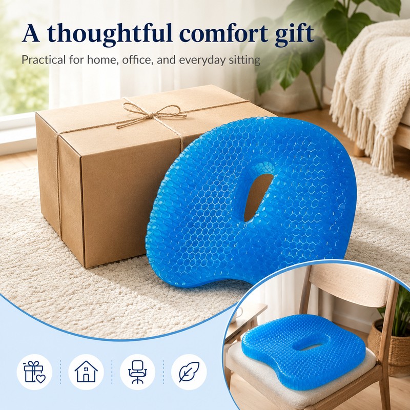 Honeycomb Gel Seat Cushion for Office & Outdoor Seating –