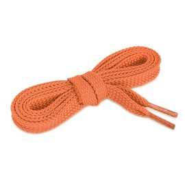 uxcell 2 Pairs Double Layer Hollow Shoestrings Thick Flat Shoelaces for Unisex 100cm / 39.37" Orange