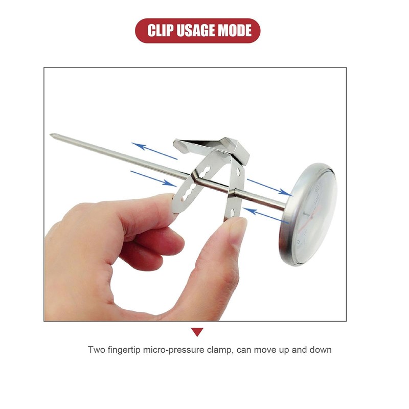 Temperature Probe Clip - Meat Temperature Gauge Clips - Kitchen