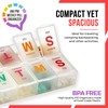 Weekly Pill Box - Large - Pack of 2