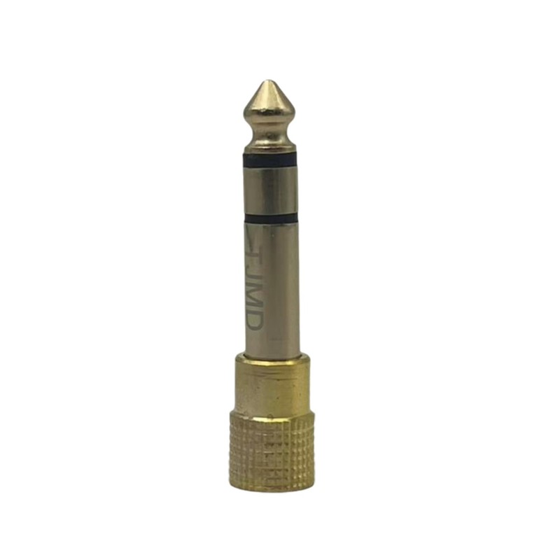 TJMD 6 PCS 1/4'' to 1/8'' 3.5mm Stereo Headphone Adapters