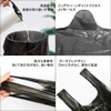 50 Thick Garbage Bags Black Small Disposable Wastebags with Handle
