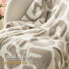 Bedsure Soft Leopard Throw Blanket Knit Warm Blanket for Couch