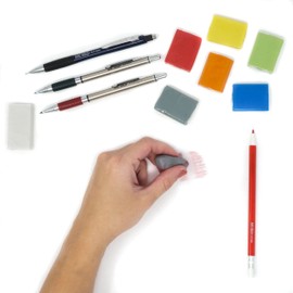 June Gold 6 Gray Kneaded Erasers, Blend, Shade, Smooth, Correct, and Brighten Your Sketches and Drawings