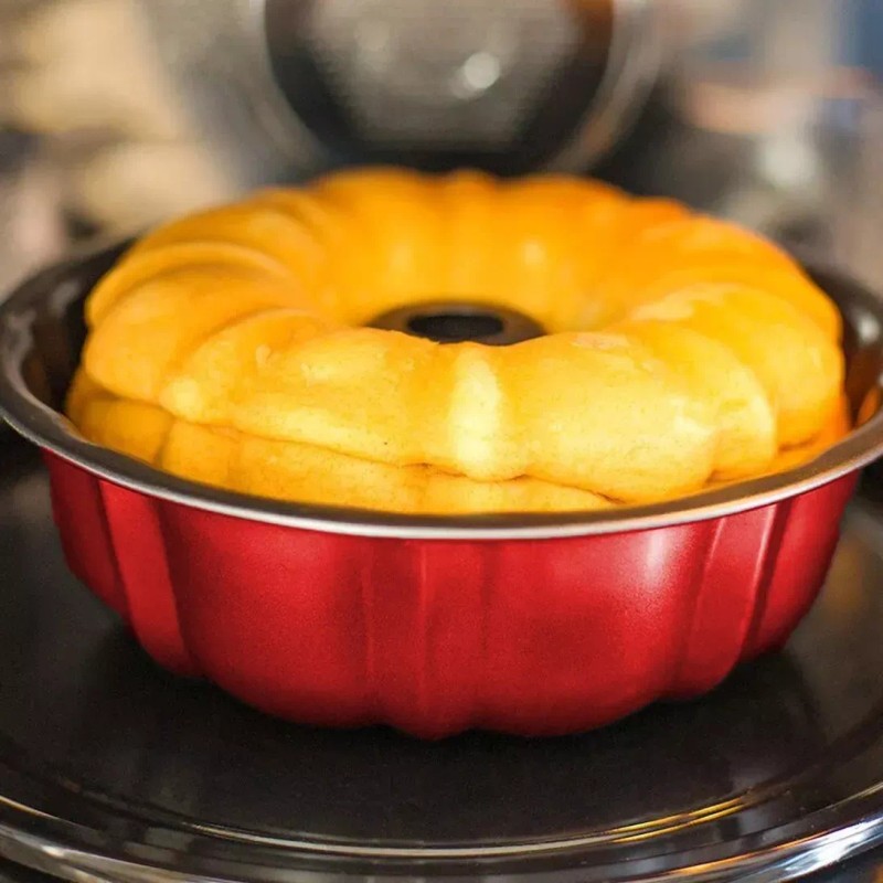 Clicmania Molde De Rosca Antiadherente Horno Pan Gelatina Reposteria