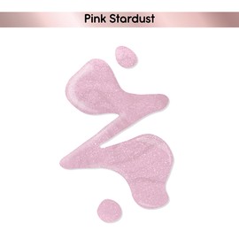 Kay Beauty Nail Nourish Glitter Pastel Nail Enamel Polish, Pink Stardust, 0.3 oz - Quick Dry - Gel Effect - Lustrous Shine - Hydrating - Chemical Free - Rich in Calcium, Avocado Oil, Vitamin E