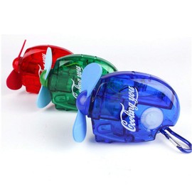 ATBOTP Portable Water Misting Fan Handheld Mini Personal Outdoor Carabiner Spray Fans (3 Piece Set)