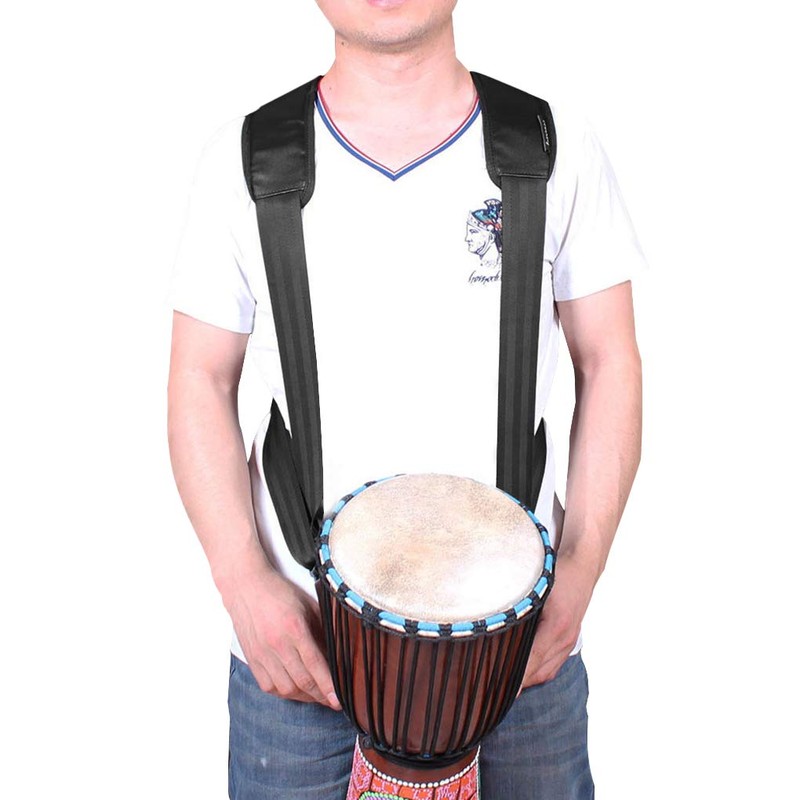 Upgrade Djembe Strap Thick Padded To Release Burden African Hand