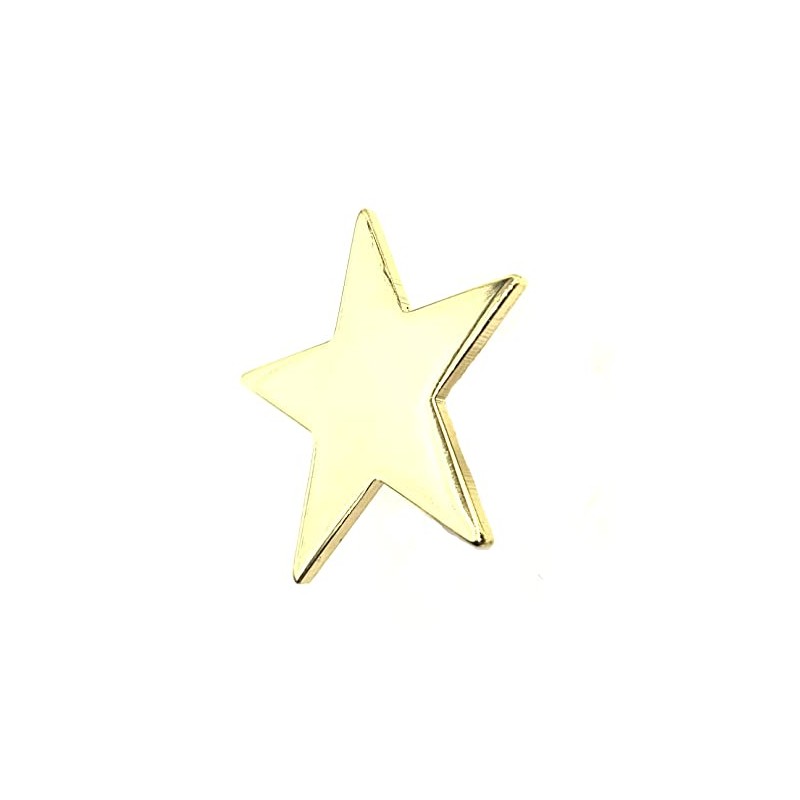 Metal Enamel Pin Badge Gold Tone Metal, Metal