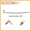 Partuto Engine Air Valve Holder Pressure Pipe W/Ball Valve for